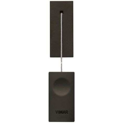 Pulsante a tirante scambio NO-NC 10A Linea Nero VIMAR 30054.G