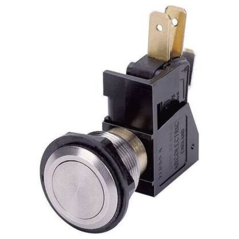 Pulsante antivandalo 250 V/AC 15 A 1 x On / (On) Arcolectric (Bulgin Ltd.) Momentaneo 1 pz.