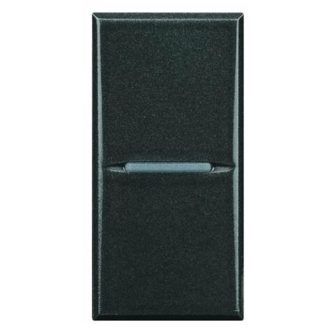Pulsante Axolute 1P 1 modulo, NO 10A, colore chiaro  BTIHS4005