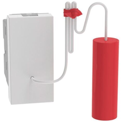 Pulsante Bticino MatixGo 1P 10 A – 250Vac a tirante BIANCO JW4033