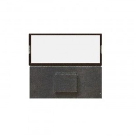 Pulsante C/Targhetta Illuminabile Noir ( AVE cod. 45388 )