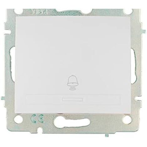 Pulsante campanello 10A 250V Serie Europa Solera ERP03QC