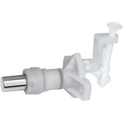 Pulsante completo per cassetta incasso rame attacco laterale Pucci