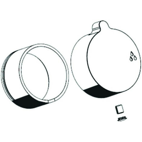Pulsante di attivazione Schell VITUS 90 gradi. Chrome acceso/spento