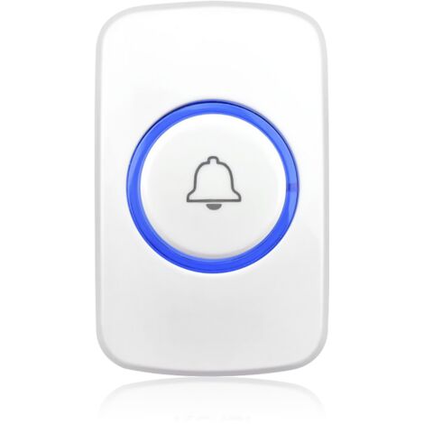 Pulsante di emergenza wireless SOS KERUI F51 433 MHz, accessorio per allarme per sistemi di allarme domestici intelligenti, bianco