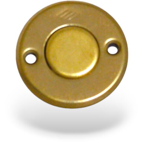 Pulsante di ricambio in ottone per elettroserrature CISA 0611/00