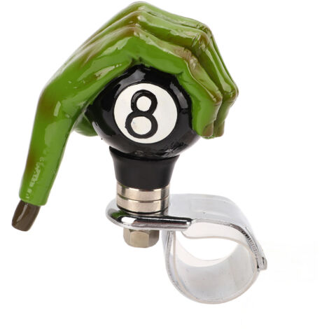 Pulsante di suicidio per pomello del volante, accessori per volanti di trattori, auto, camion, barche, diametro anello di montaggio 3 cm/1,2 pollici