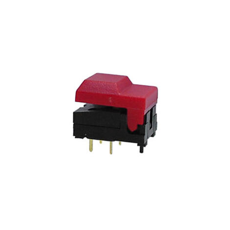 Pulsante "digitast" dip rosso - senza led