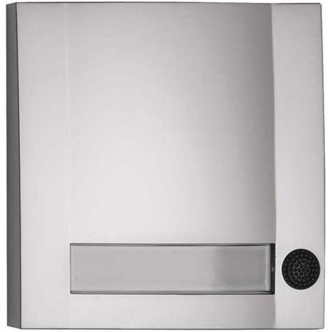 PULSANTE ILLUMINATO +PE ALU/ URMET 51113 GROTHE