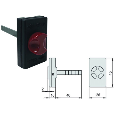 PULSANTE IN NYLON PER SERRATURE ELETTRICHE 06110 15 0 CISA