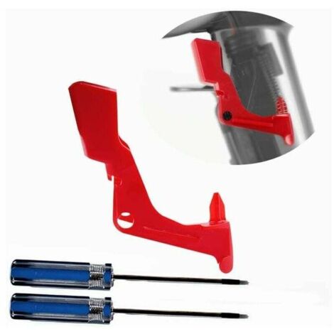 Pulsante interruttore a grilletto per impieghi gravosi Ulisem per Dyson V11/V10 Strumento di riparazione del pulsante di accensione aggiornato (1 pulsante + 1 cacciavite)