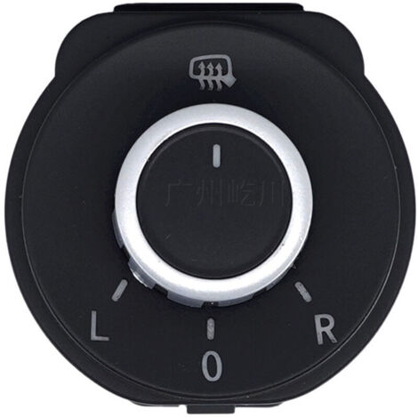 Pulsante interruttore di controllo KZQ Remoto per regolare lo specchietto retrovisore laterale dell'auto, compatibile con Polo 6R 2011-2016 6RD959565B Autopartes