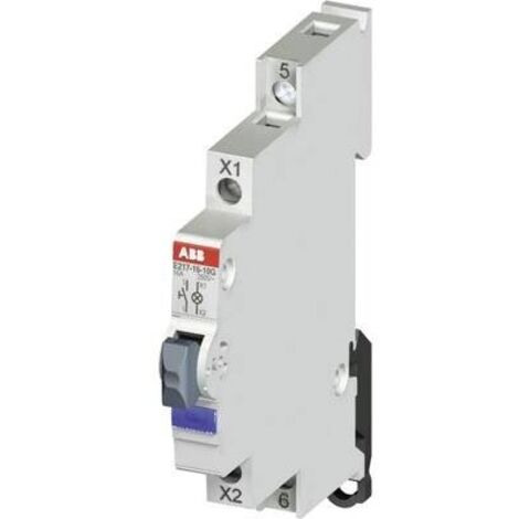 Pulsante luminoso 16 A 1 NA 115 V/AC, 250 V/AC ABB 2CCA703162R0001