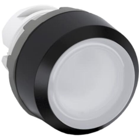 Pulsante mp1-11w bianco bordo nero abb kw 103 2