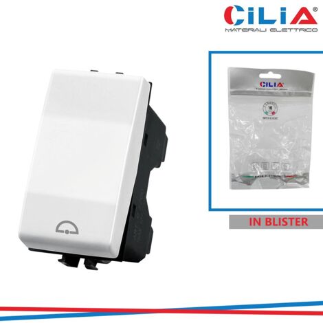PULSANTE MTX BIANCO CILIA