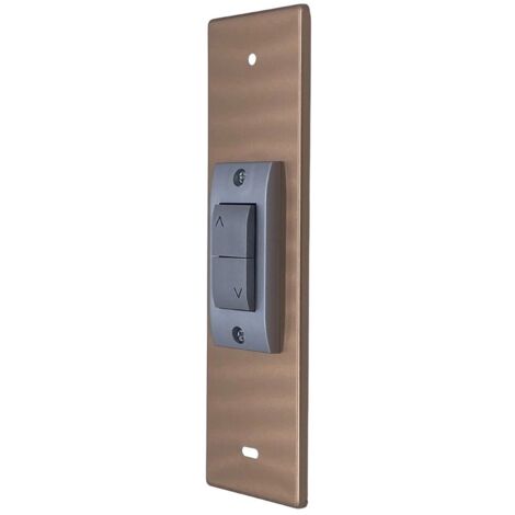 ELETTROCANALI 165 mm\Placca in alluminio bronzo