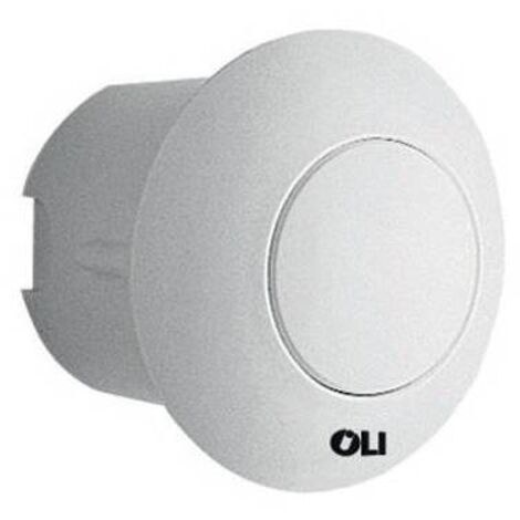 PULSANTE PNEU AD INCASSO PARETE Bianco