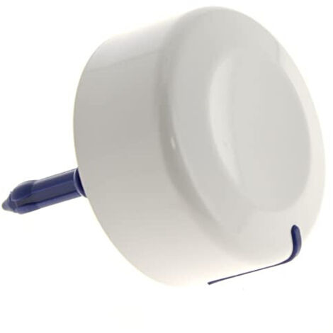 Pulsante programmatore Whirlpool 8058331109703 bianco 4 cm
