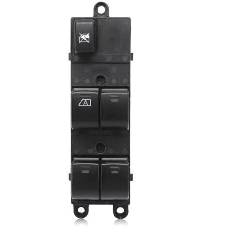 Pulsante regolatore alzacristalli per Qashqai Interruttore di controllo alzacristalli per portiera anteriore Navara Pathfinder 25401-BB65B (sinistra)