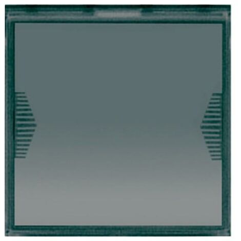 Pulsante targhetta portanome life s44 1p 10a 2 moduli ave 442005tp/2