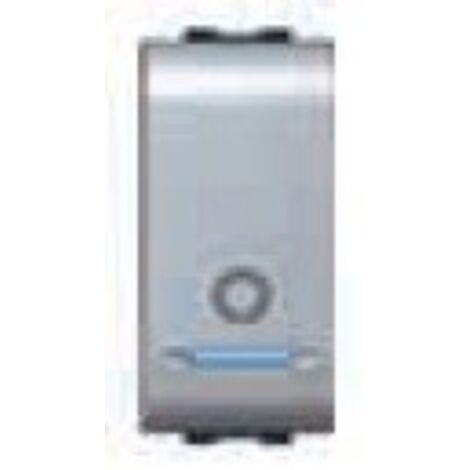 Pulsante Unip. Illuminabile Mylife 16A 1P/No ( ELETTROCANALI cod. ECL4018TEC )