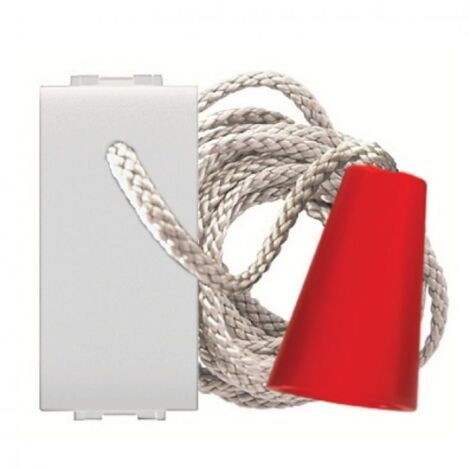Pulsante Unipolare A Tirante Easy 16A 1P/No Bia. ( ELETTROCANALI cod. ECSE8006 )