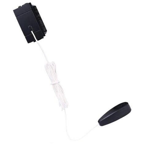 Pulsante unipolare tirante a corda 1P 16A 250V compatibile Bticino Livinglight colore nero