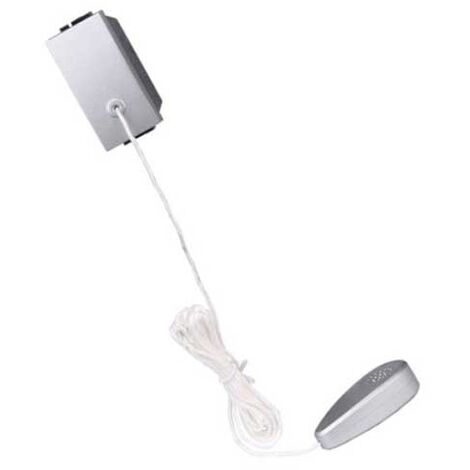 Pulsante unipolare tirante a corda 1P 16A 250V compatibile Bticino Livinglight colore tech