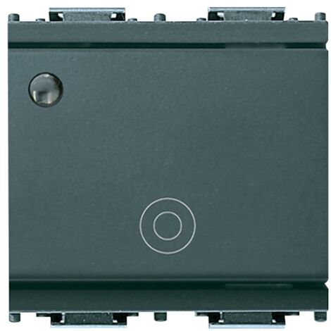 Pulsante Vimar 16090.M Idea 1P NO 10A generico luminoso 2 moduli