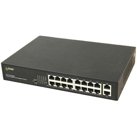 Pulsar 18 Ports 16x PoE + 2xUPLINK 160W S116