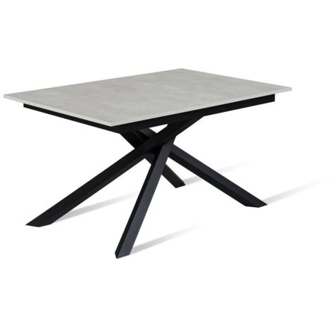 Pulse - Tavolo allungabile (140/190 x 90 cm) in Melaminico Bianco