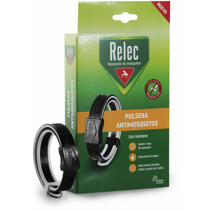 

Bh Design - Pulsera Antimosquitos Relec Negro