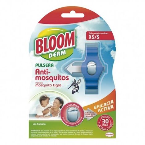 PULSERA BLOOM KIDS ANTI-MOSQUIT.+2PAST. -