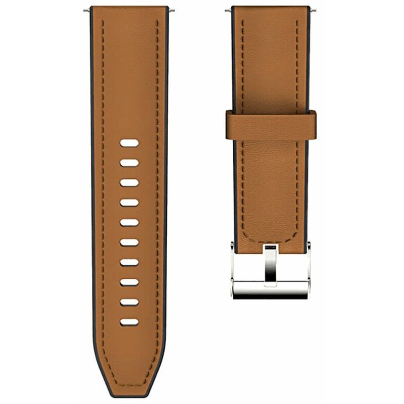 

Pulsera de repuesto suave Correa de reloj inteligente de cuero Correa de reloj de liberacion rapida Correa de reloj ajustable y transpirable