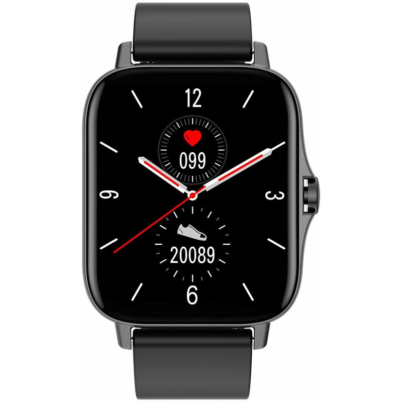 

Pulsera deportiva inteligente H1 Pantalla tactil completa IPS de 1,7 pulgadas BT5.0 Doble CPU BT Llamada IP67 Impermeable Monitor de sueno /