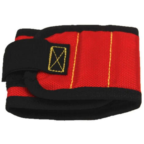 Pulsera magnética potente para sujetar tornillos y clavos, ideal para carpinteros electricistas, recolector imán muñeca, accesorio herramienta imprescindible