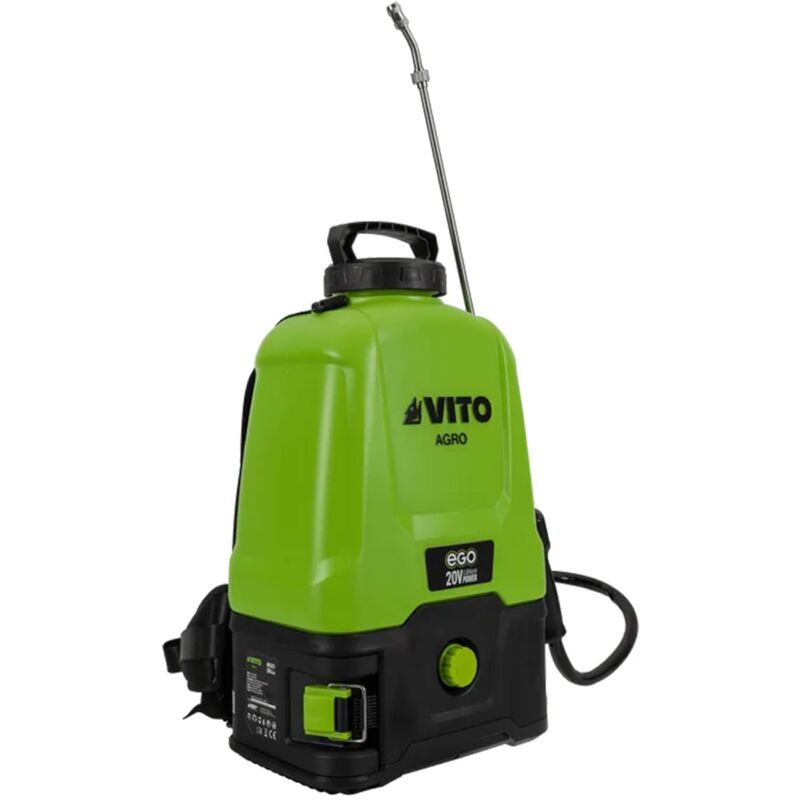 Pulvérisateur à Batterie 20V -16L 5bar Vendu Sans Batterie Ni Chargeur Végetaux jardin toitures Vito