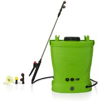 Pulvérisateur à batterie VITO 12V/8AH 16L 6 bars max autonomie 4h chargeur inclus Végetaux jardin toitures