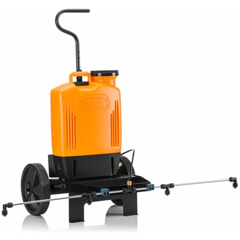 Pulvérisateur à dos Volpi Pro Elettrolithium avec barre de désherbage