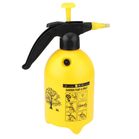 Pulvérisateur à main 2L pour arrosage des plantes d'intérieur et de jardin, léger et pratique.
