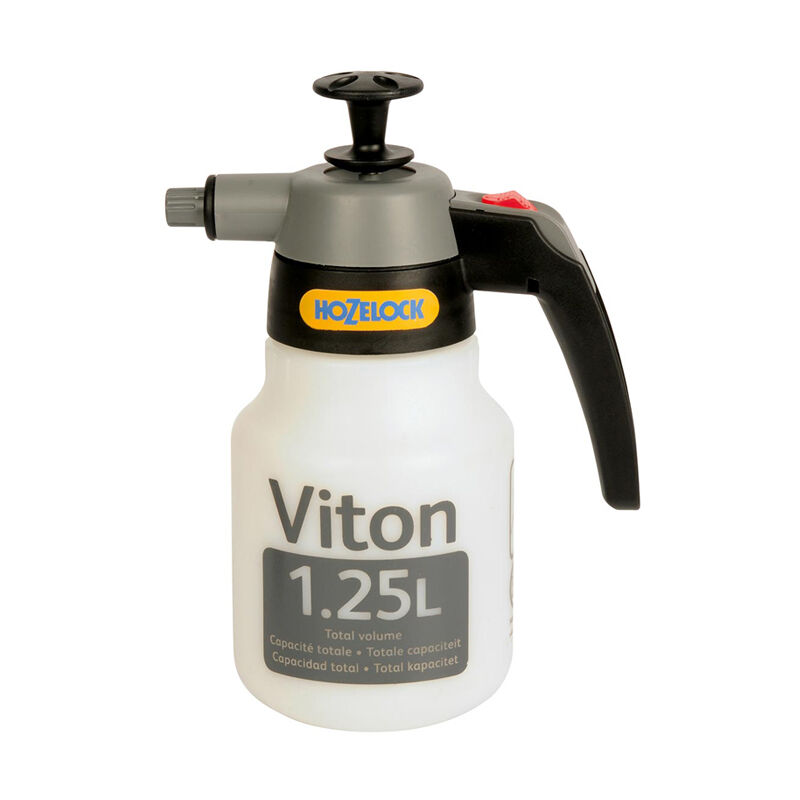 Hozelock - Pulvérisateur à pression Viton 1,25l 5102P0000 - Noir