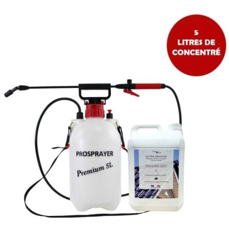 Pulvérisateur à pression 5 L + Produit ULTRA'DMOUSS 5 L
