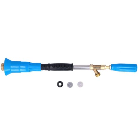 Pulvérisateur agricole haute pression à filetage mâle G1/2, longue portée, réglable, portable, bleu