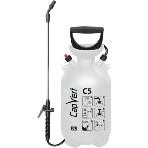 Pulvérisateur C5 Capvert - A pression préalable - 5 L - Joint NBR