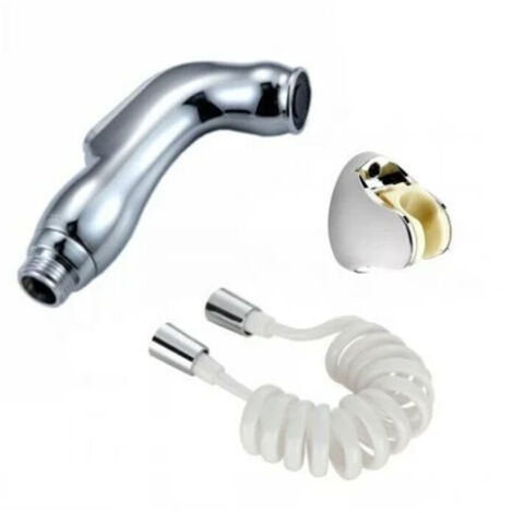 Pulvérisateur de bidet pour toilettes,bidet de douche à main multifonction,pistolet de pulvérisation de type presse,décharge d'ea