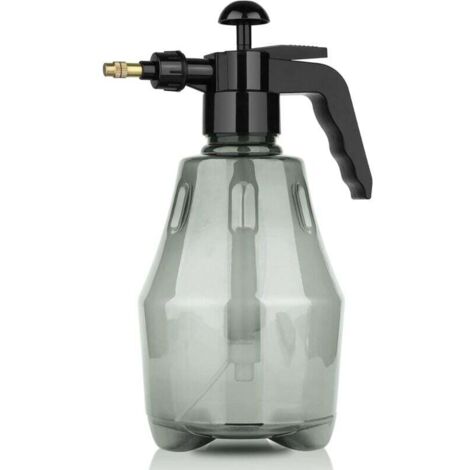 Pulverisateur de Jardin,1.5L Arrosoir Jardin,Vaporisateur Plante Vide,Vaporisateur,Brumisateur Plante Interieur Extérieur en Plastique, pour L'Arrosage des Plantes (Gris)