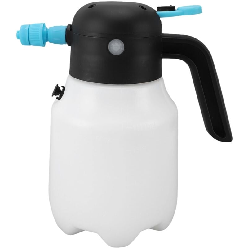 Pulvérisateur de Mousse de Voiture électrique 1,8 L, à Mousse Rechargeable alimenté par Batterie pour Laver Le Véhicule, Pulvérisateur sans Fil de