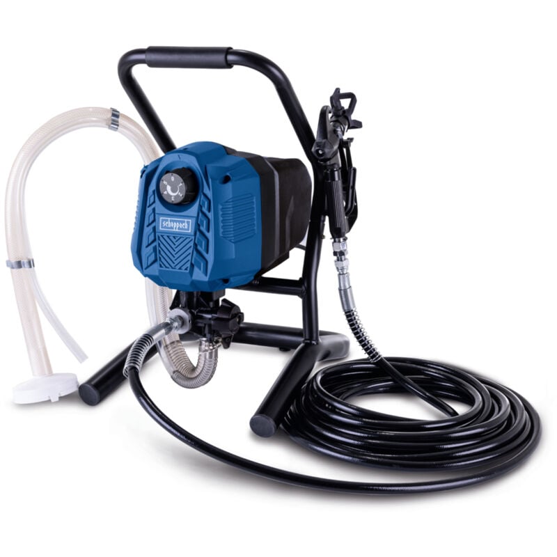 Scheppach - Pistolet à peinture ACS4000 - Station de peinture - Machine de pulvérisation - Pistolet de peinture Airless - 110 bar - 550 w - 1,25
