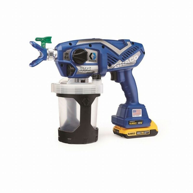 Graco - Pistolet sur batterie Ultra Max hh pour acryliques et solvants - 17P258