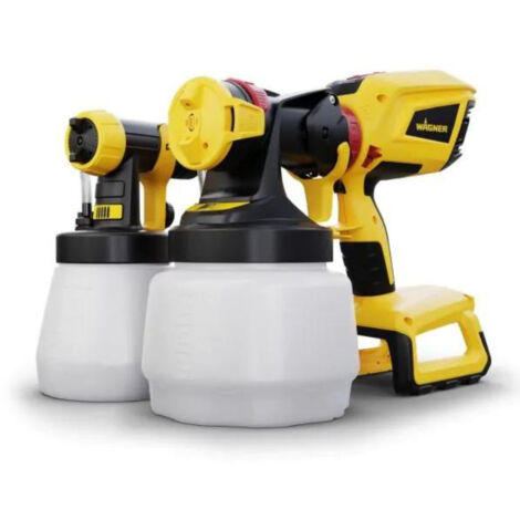 Kit Pulvérisateur de peinture Wagner Flexio W600 HVLP sans batterie ni chargeur